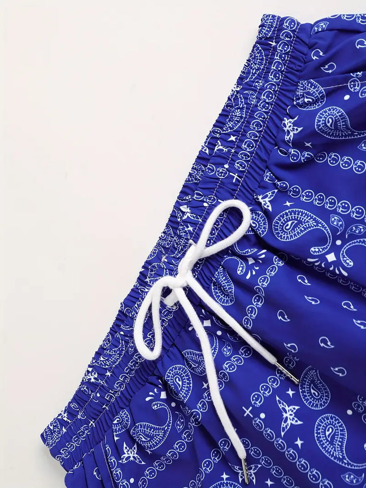 Lucas™ - Stylish Paisley Print Set