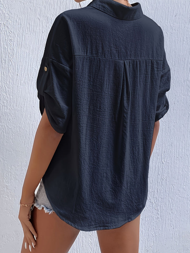 Ellie™ – Casual Linen Shirt