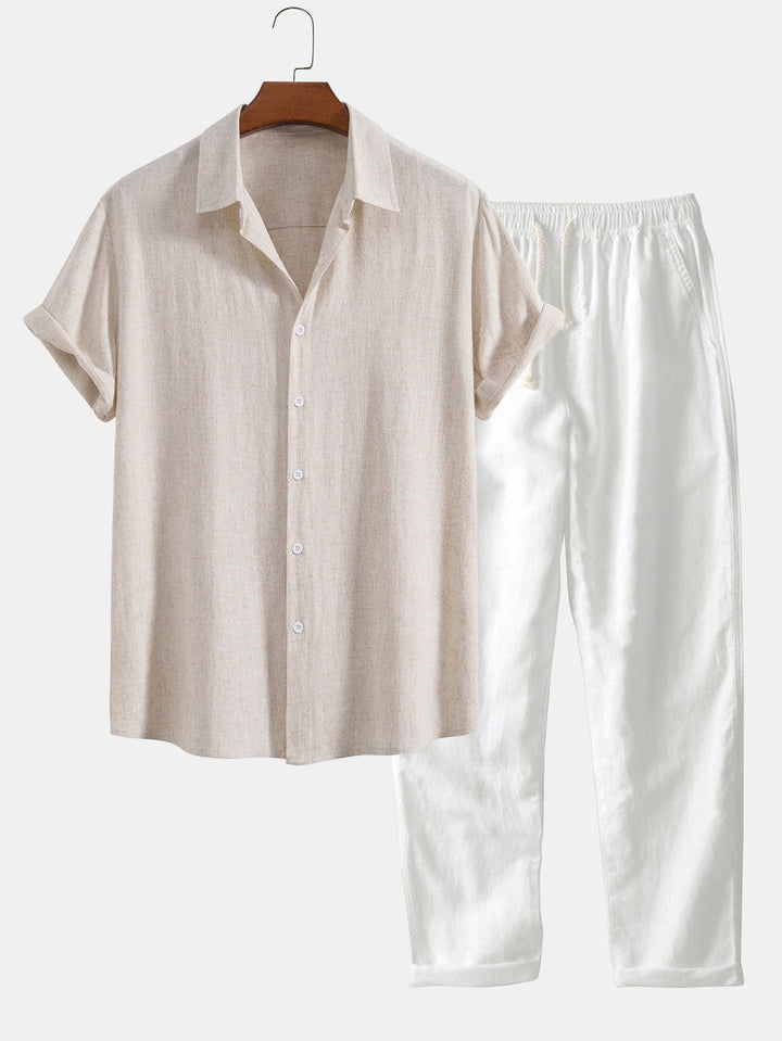 Ethan™ - 2 Piece Chic Casual Linen Set