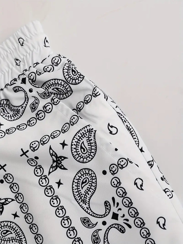 Lucas™ - Stylish Paisley Print Set