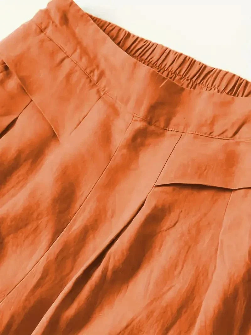 Anina Wide Leg Linen Pants