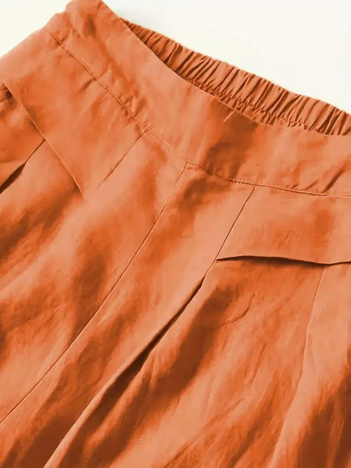 Anina Wide Leg Linen Pants