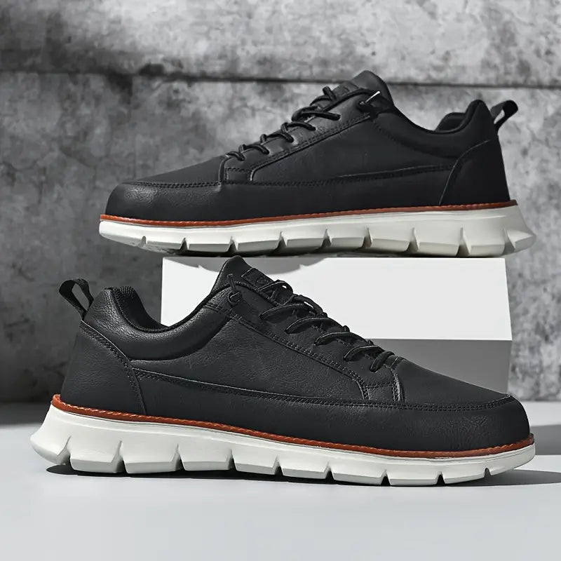 Wyatt™ - Comfortable Leather Sneakers