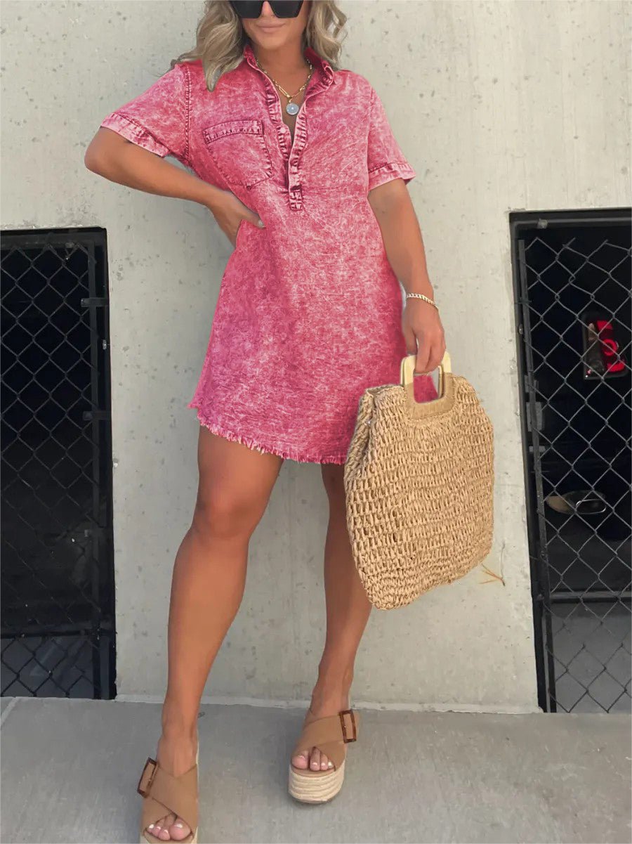 Carla - Effortlessly Chic Shirt Dress