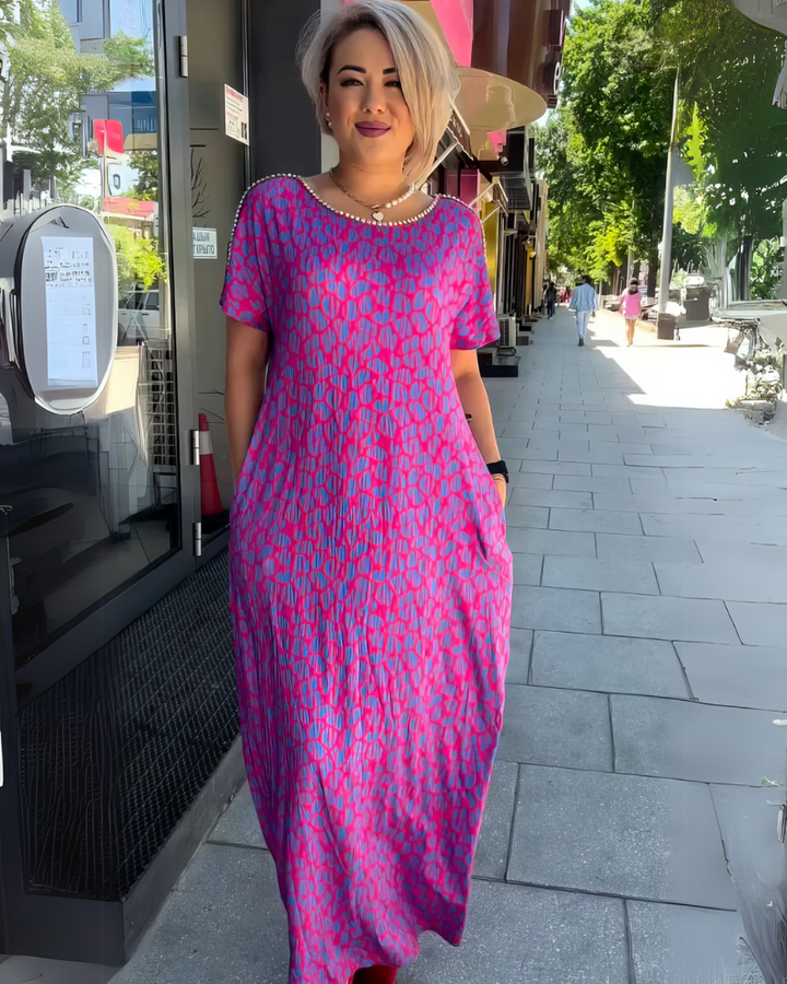 MONTI - ELEGANT PRINTED DRESS