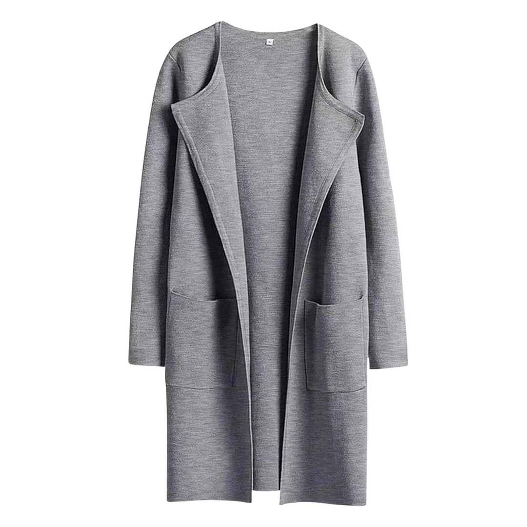 VALENCIA™ - Casual Open Front Long Sleeve Jacket