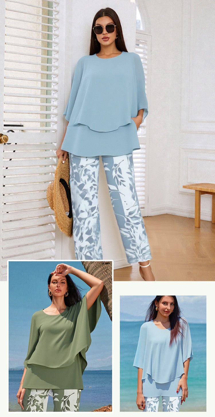 Elara | Printed Two-Piece Set