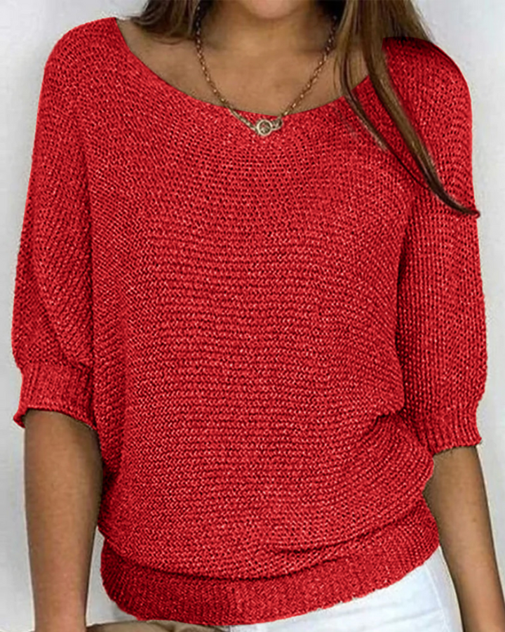 Luigia - Elegant braided sweater