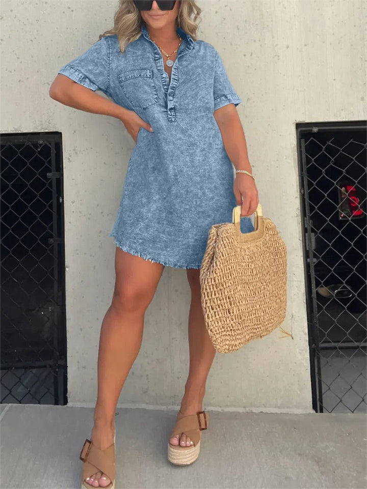 Carla - Effortlessly Chic Shirt Dress