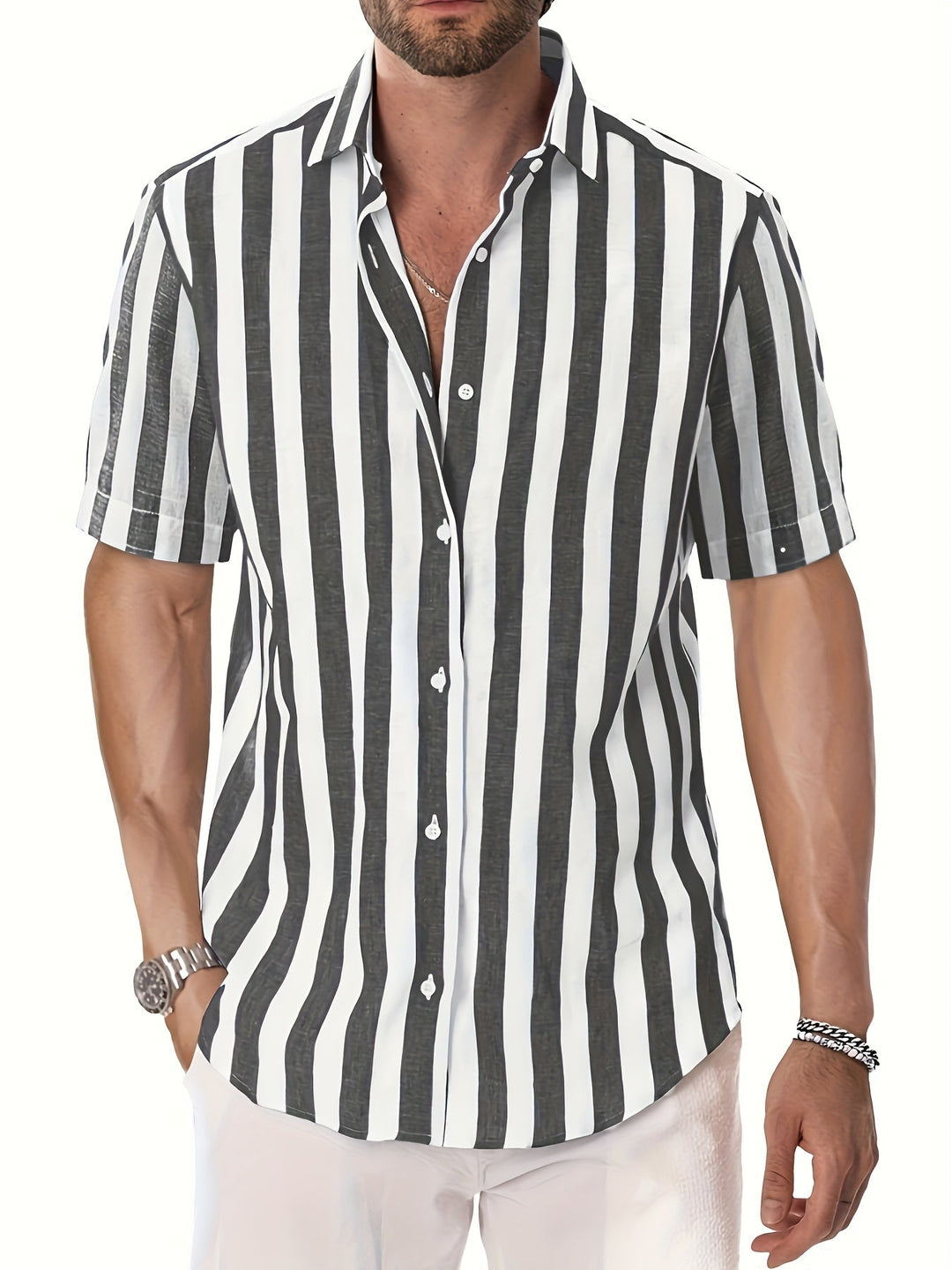 James™ - Casual Stripes Shirt