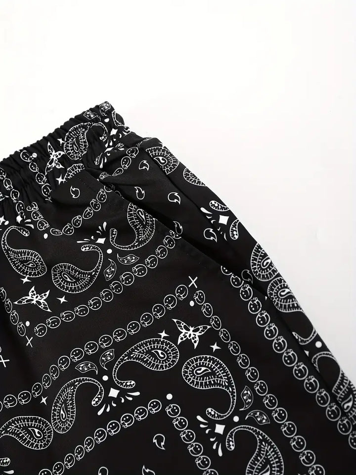 Lucas™ - Stylish Paisley Print Set