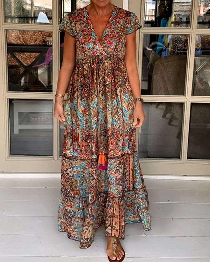 ALVA - ELEGANT BOHO DRESS