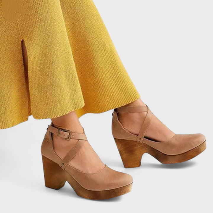 ELARU™ – Classic Comfort Wedge Sandals