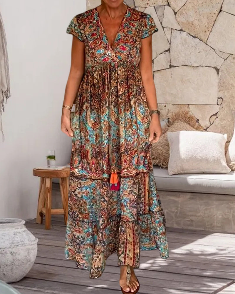 ALVA - ELEGANT BOHO DRESS