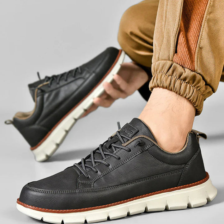 Wyatt™ - Comfortable Leather Sneakers