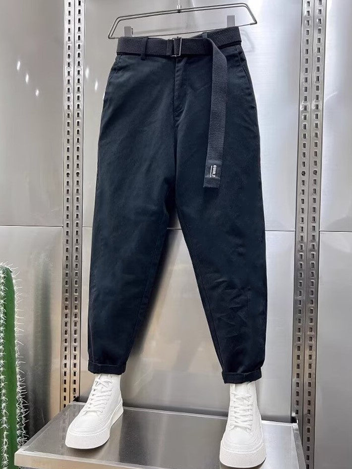 Casual Pants with Belt