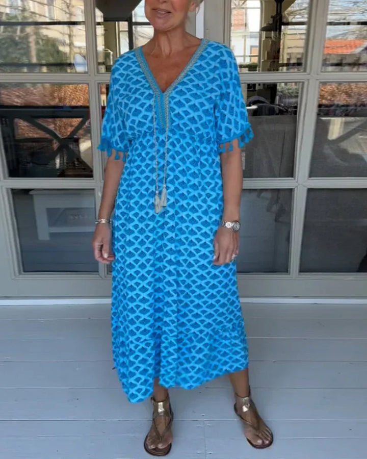 Jelly - Embellished V-Neck Dress