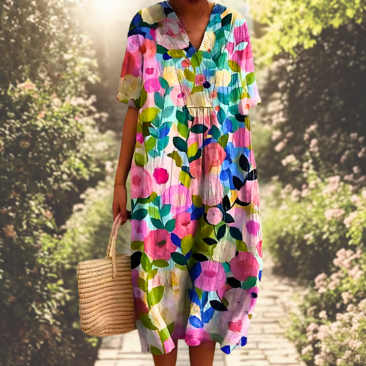 Aurelia | Colorful Spring- and Summer dress