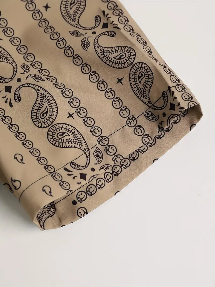 Lucas™ - Stylish Paisley Print Set