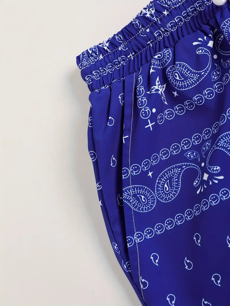 Lucas™ - Stylish Paisley Print Set