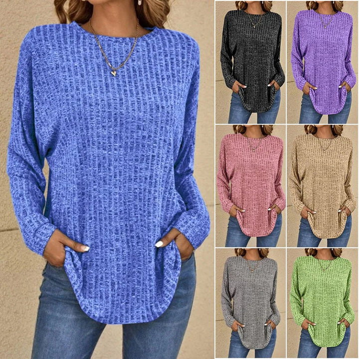 Mira - Long Sleeve Casual Top