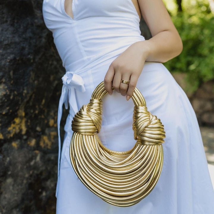 Ellie™ - Luxury Stylish Golden Bag