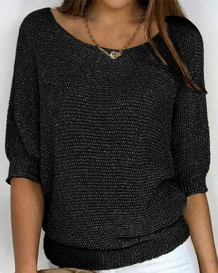 Luigia - Elegant braided sweater