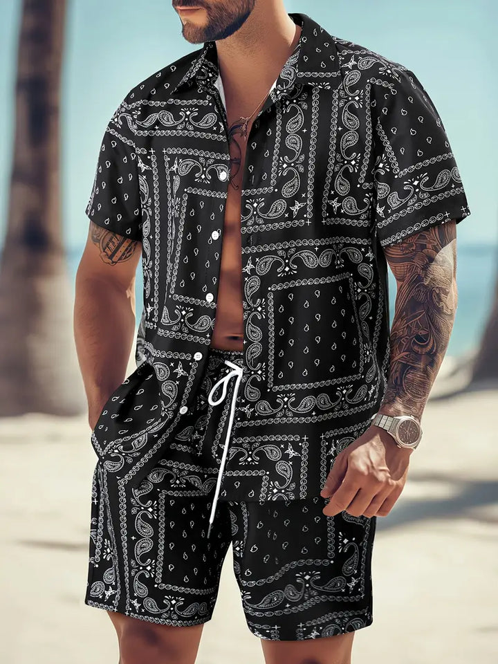 Lucas™ - Stylish Paisley Print Set
