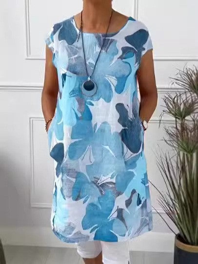 Aino™ | Delicate Spring & Summer Dress with Butterfly Colors