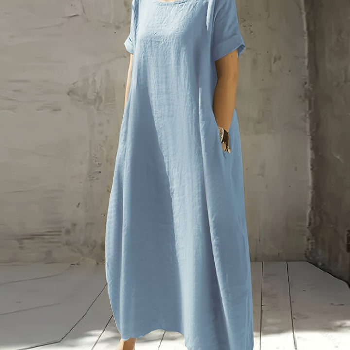 Cressilda | Elegant Summer Pocket Dress