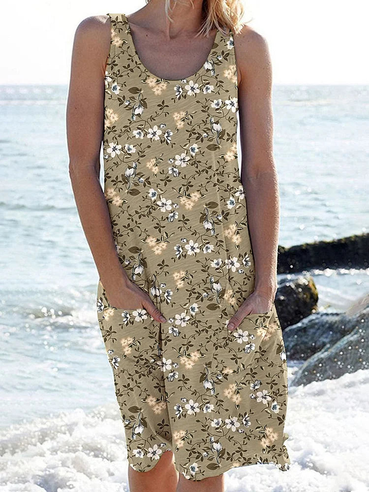 Myrella™ - elegant underwater world pattern casual stylish dress