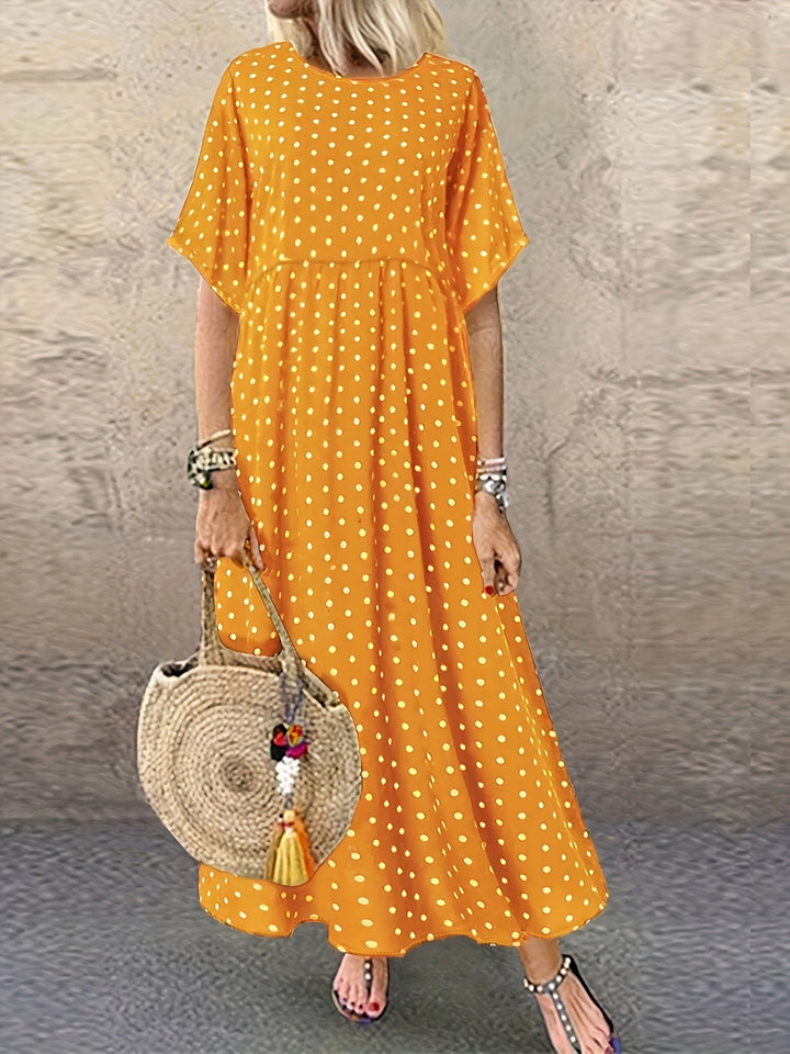 Elestren | Polka Dot Summer Dress