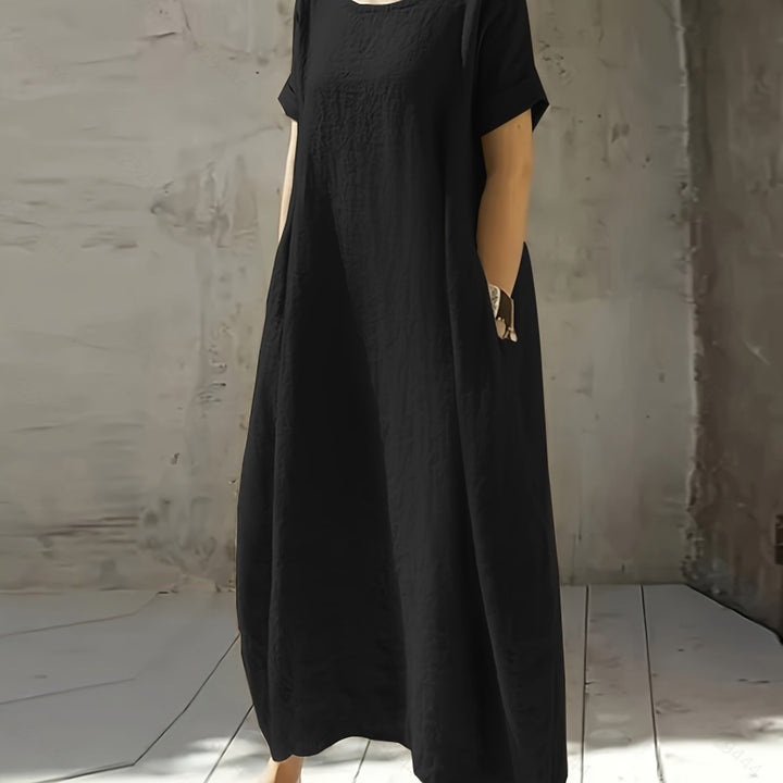 Giavanna | Elegant Summer Pocket Dress