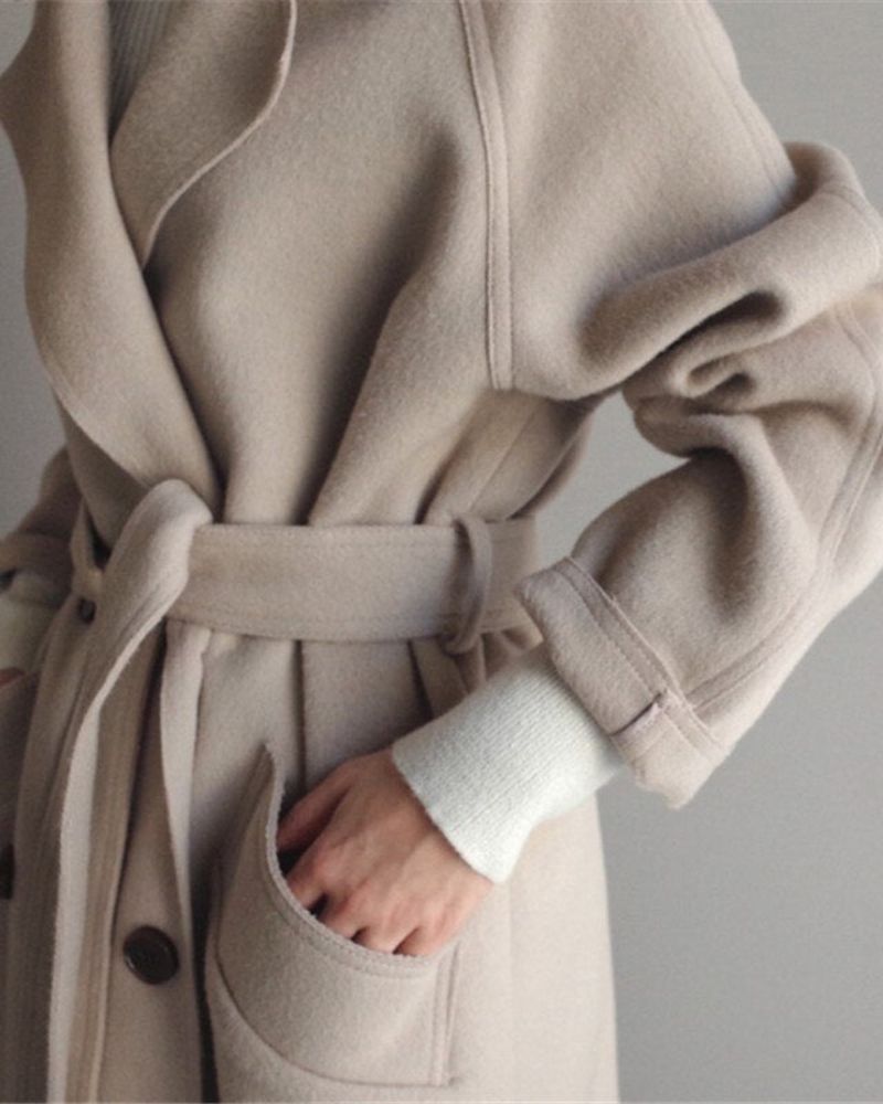 LEMIA - Elegant long coat