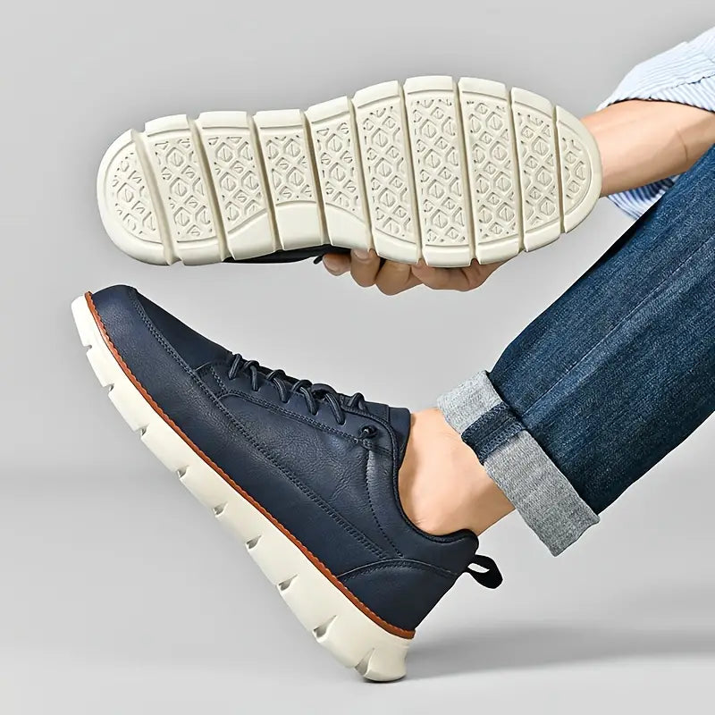 Wyatt™ - Comfortable Leather Sneakers