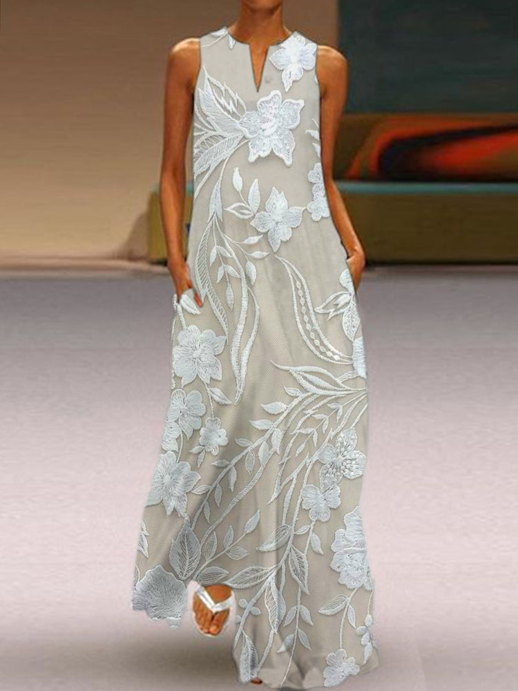 Meliora™ | Luxe Printed Dress