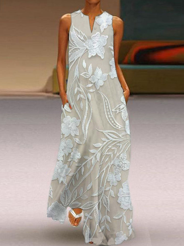 Meliora™ | Luxe Printed Dress