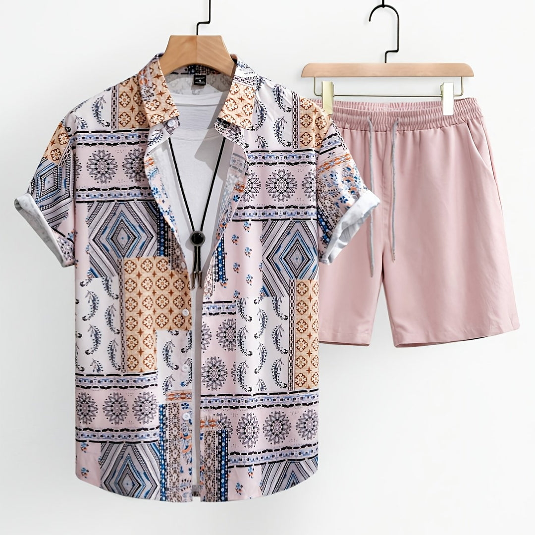 Elijah™ - Stylish Shirt and Shorts Set