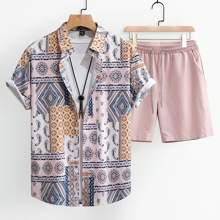 Elijah™ - Stylish Shirt and Shorts Set