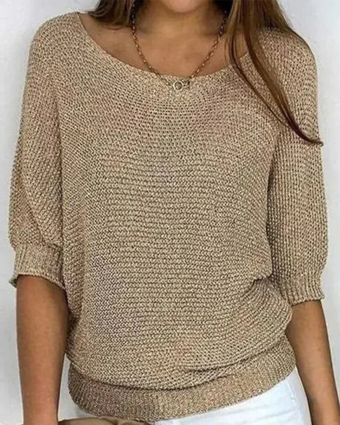 Luigia - Elegant braided sweater
