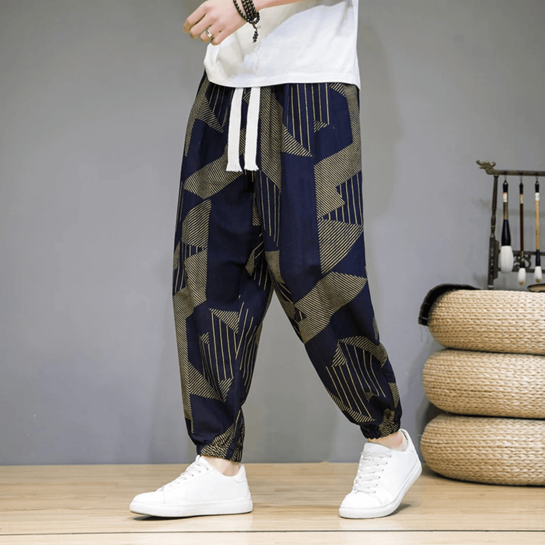 Blue - The Boho Voyager Trousers