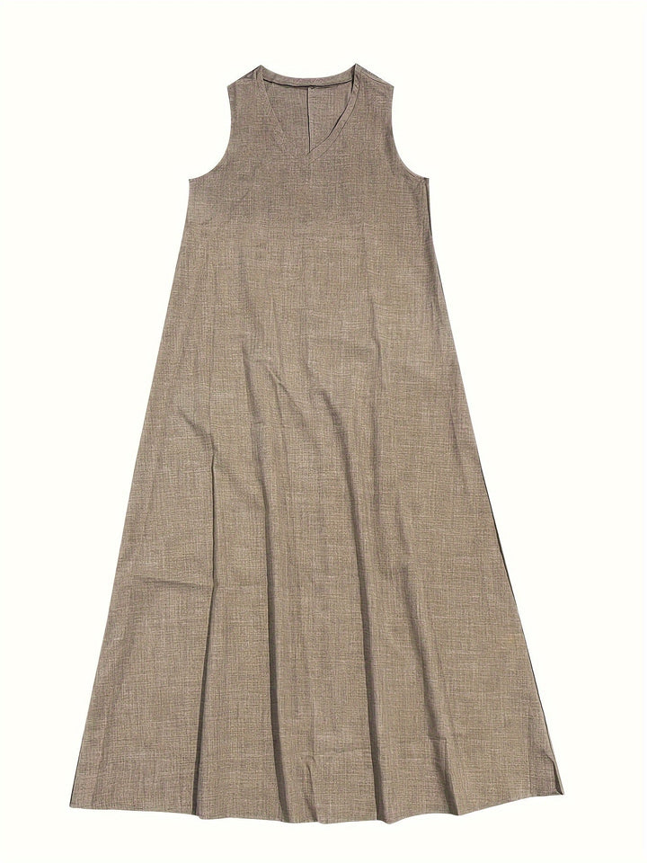 Maelys | Soft Linen Tank Dress