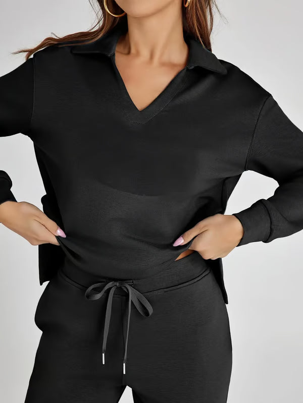 Abby  | Fall Transition 2-Piece Set - Breathable & Wrinkle Resistant