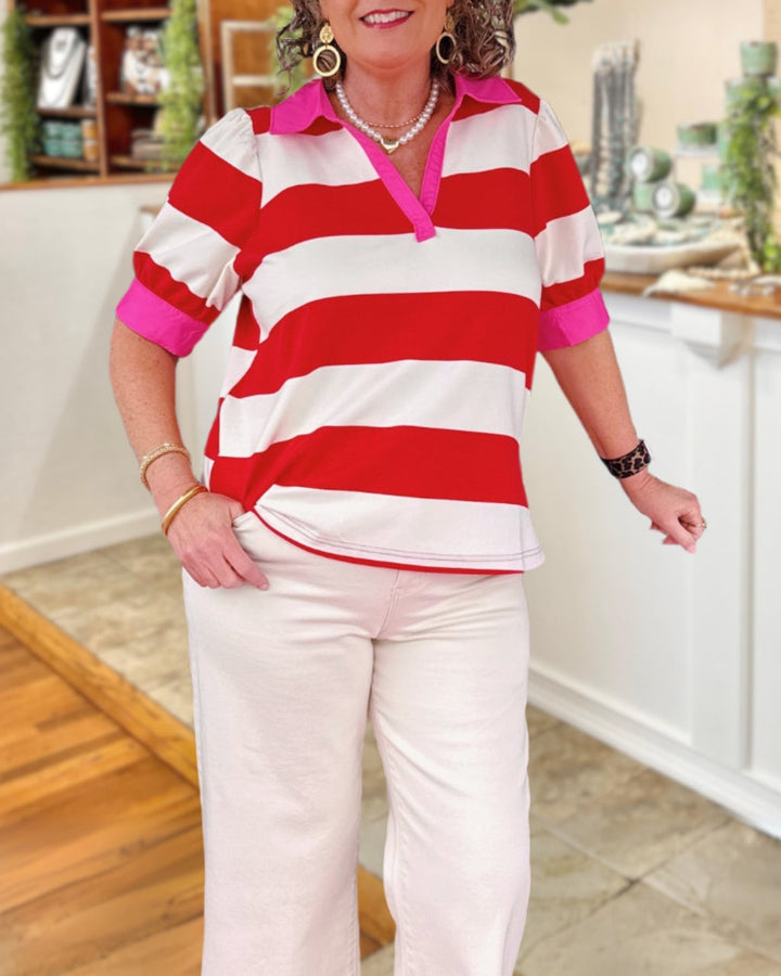 Ines – Modern Lines Statement Top