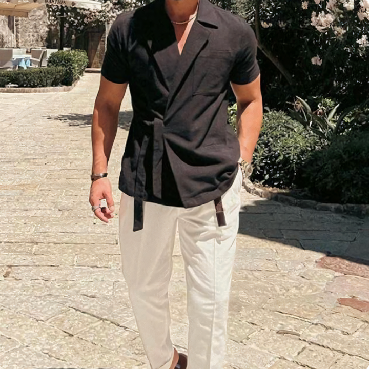 Lucas™ - Cross-Strap Premium Shirt For Men