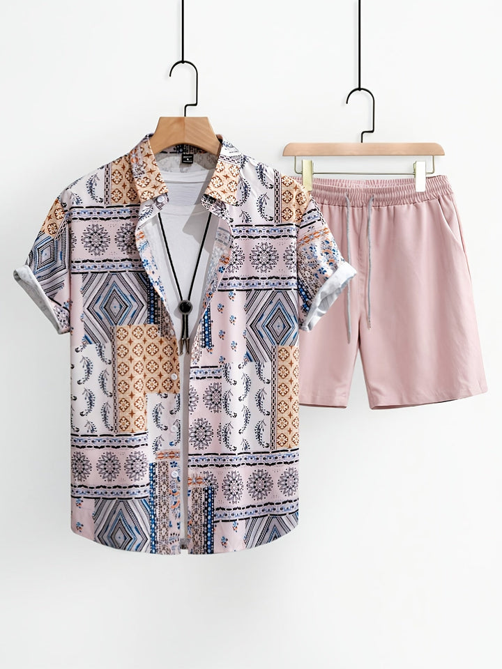 Elijah™ - Stylish Shirt and Shorts Set