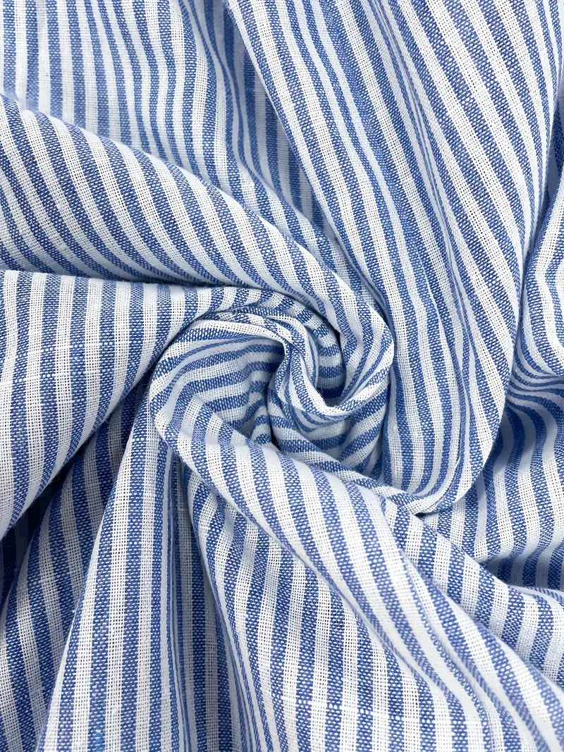 Avery™ - Premium Linen Striped Maxi Dress