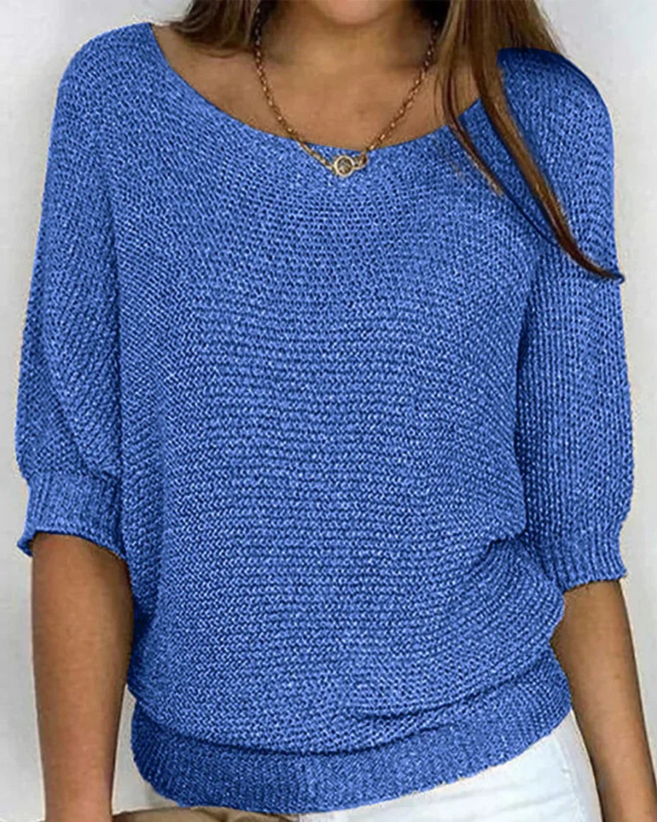 Luigia - Elegant braided sweater