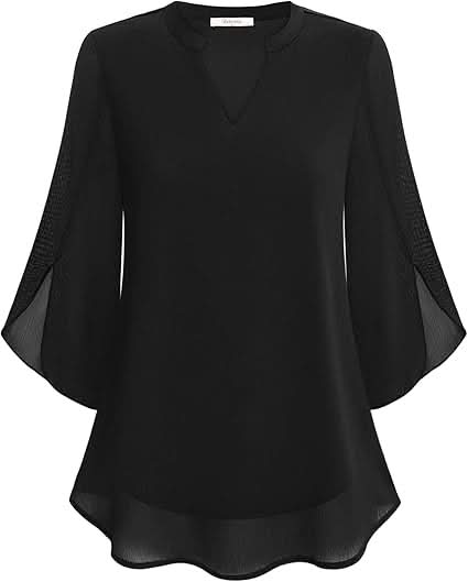 Celeste ™ - Chic Layered Blouse