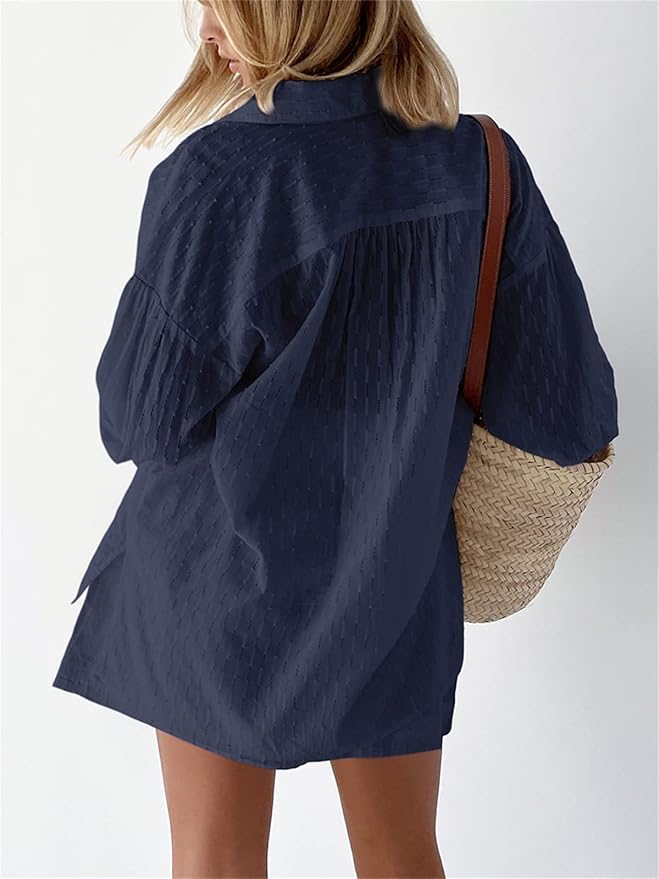 Layla™ - Chic Shirt & Shorts Set